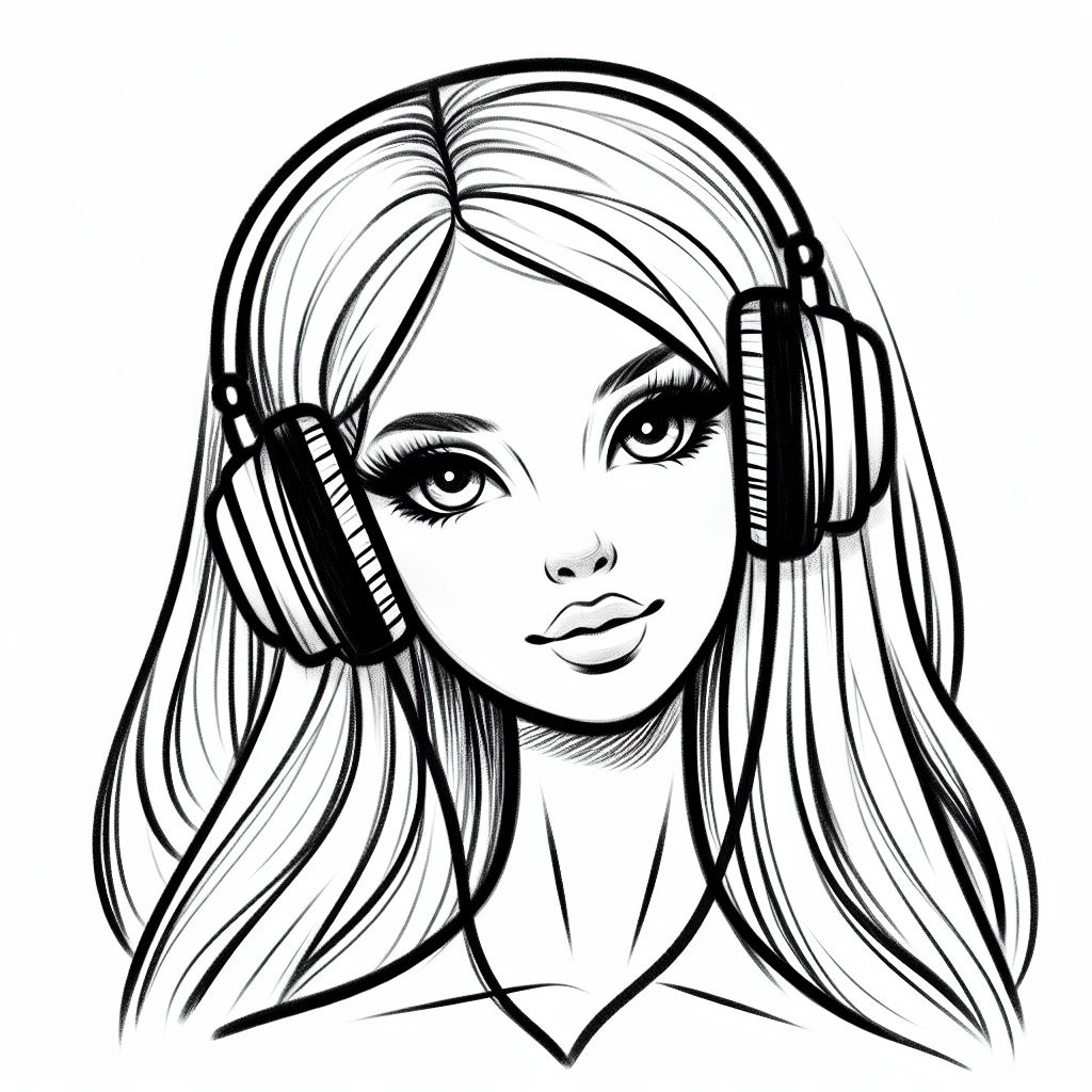 afdrukken-mooi-barbiepop-kleurplaten-kawaii-gratis-downloaden