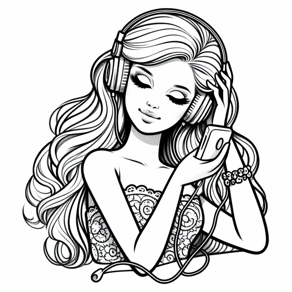 barbiepop-schattig-kleurplaten