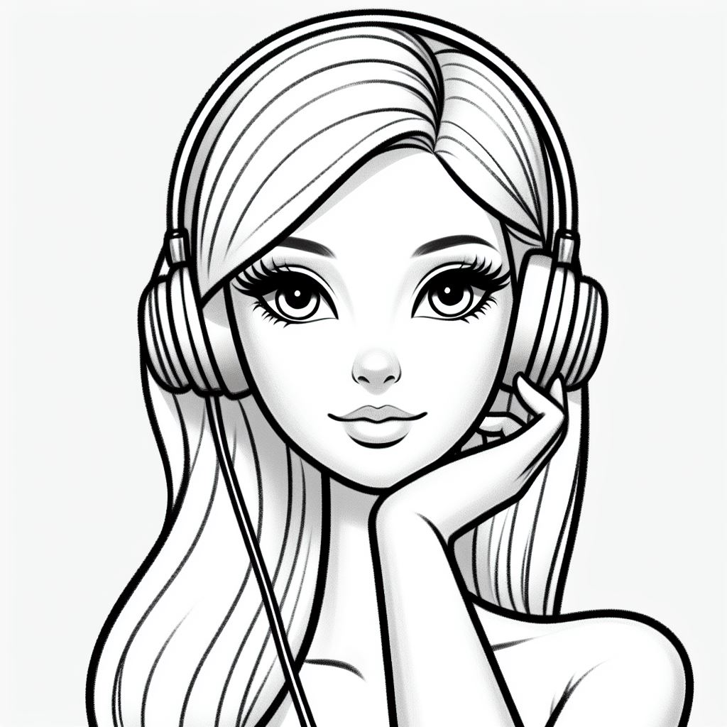 kawaii-barbiepop-gratis-schattig-mooi-kleurplaten-afdrukken