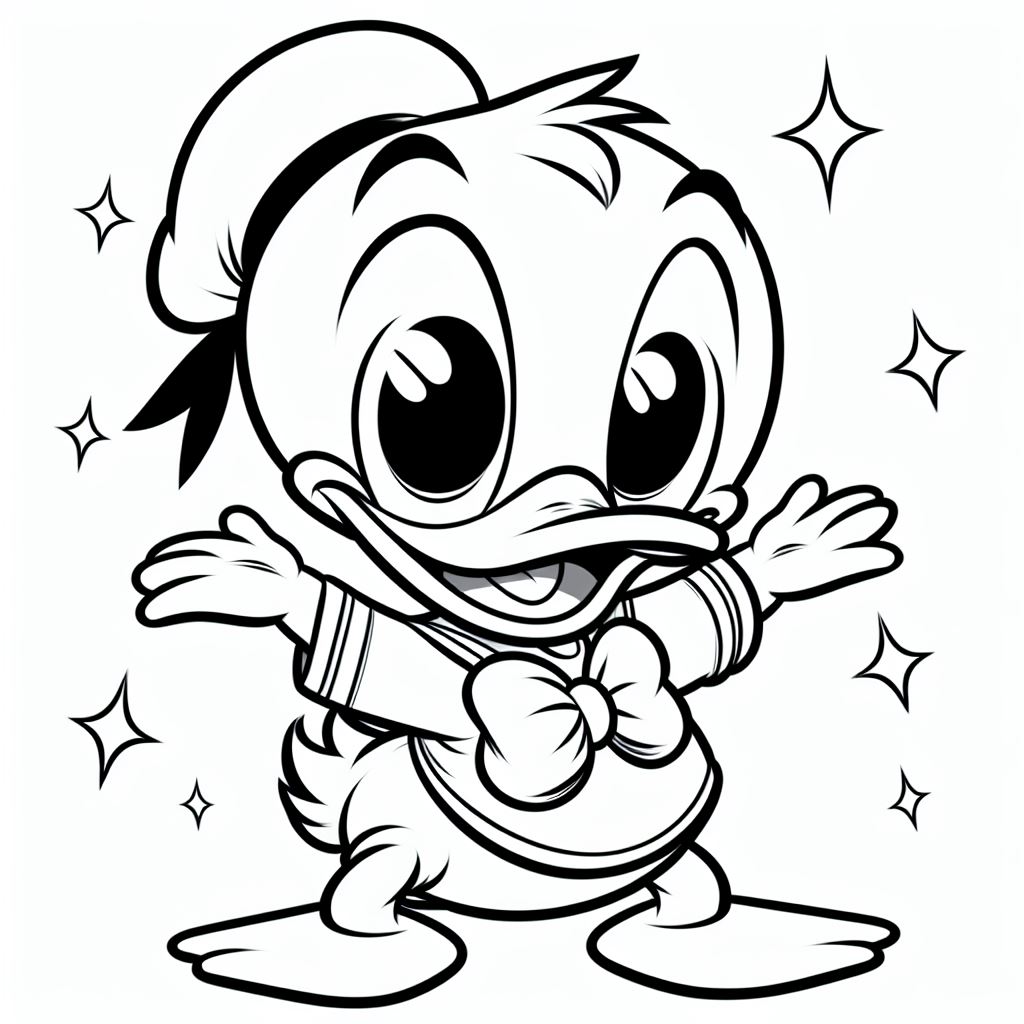 donald-duck-kleurplaten-schattig.jpg