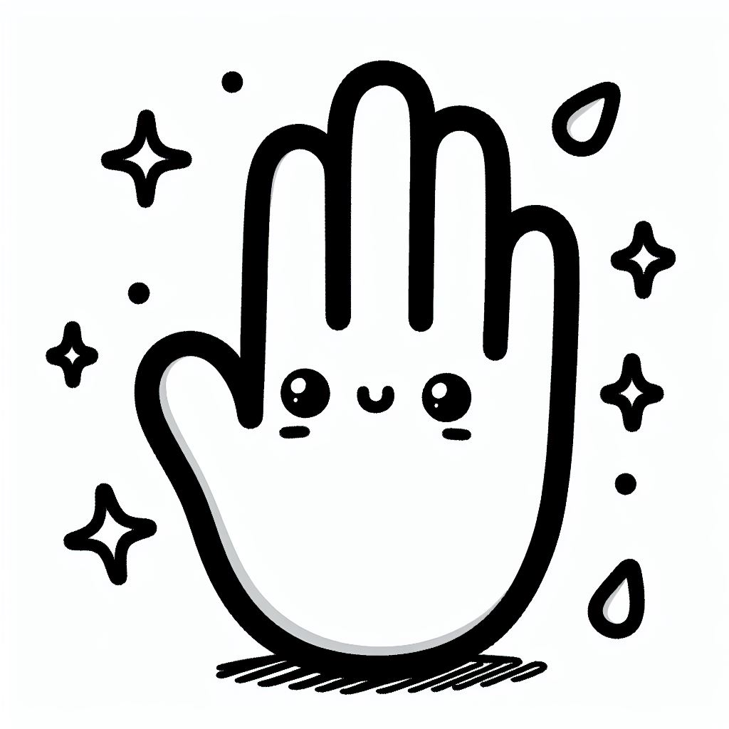 kawaii-schattig-kleurplaat-hand-mooi.jpg