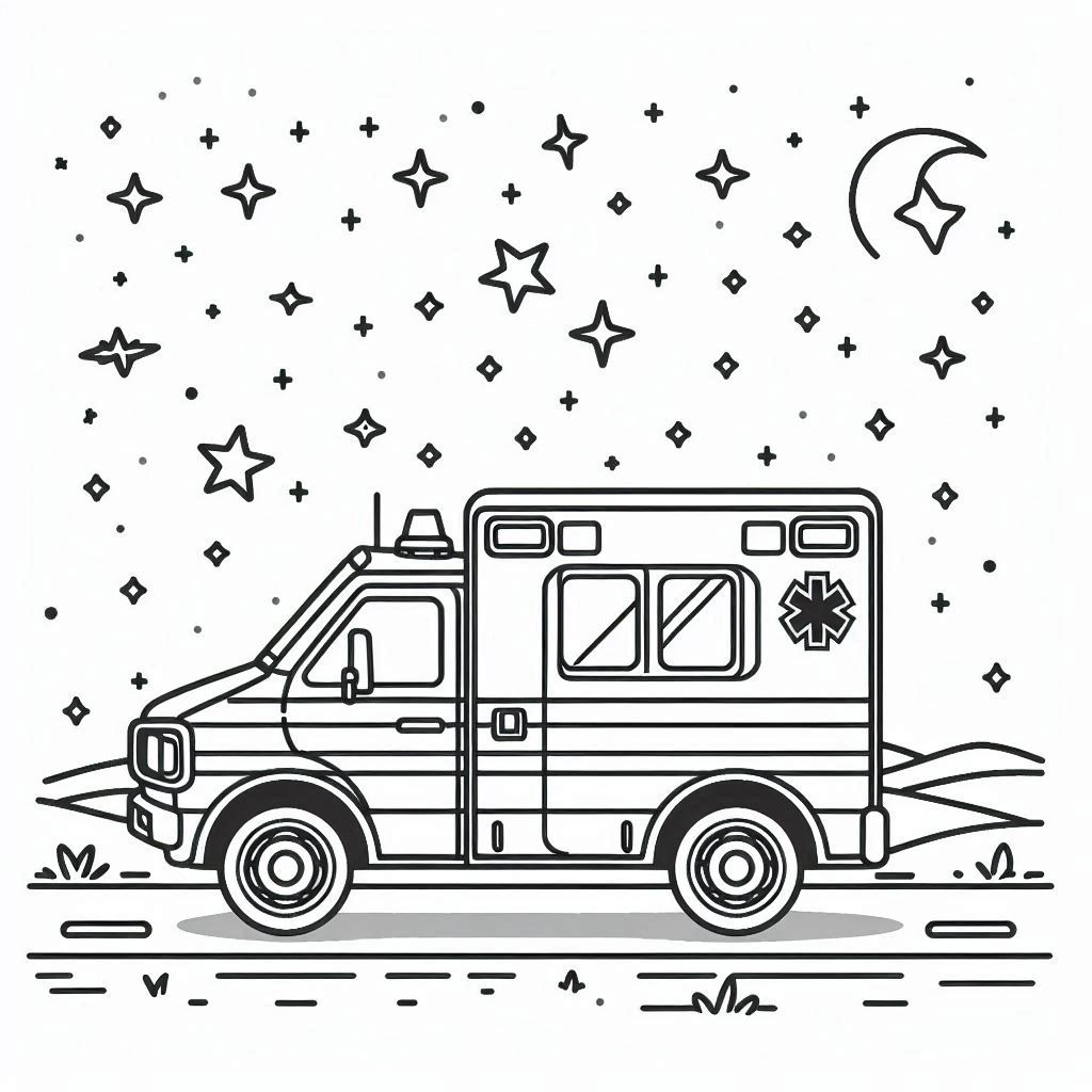 kleurplaat-ambulance-downloaden-kleurplaat-schattig-kawaii.jpg