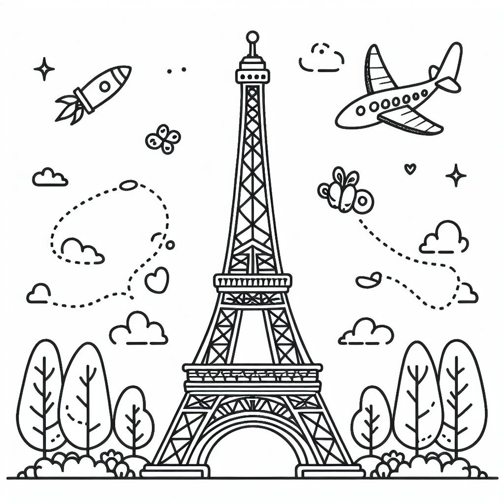 gratis-kawaii-mooi-kleurplaat-afdrukken-kleurplaat-eiffeltoren.jpg