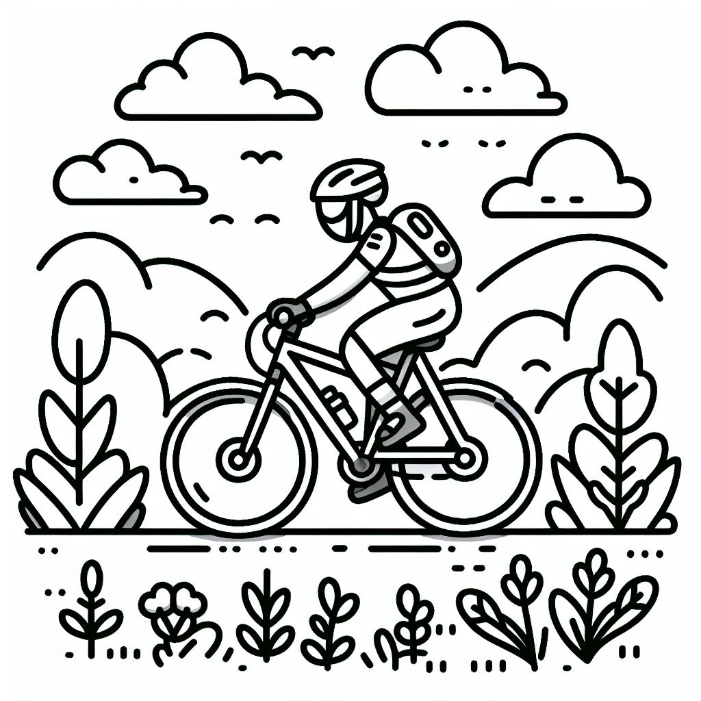 mooi-kleurplaat-schattig-kleurplaat-fiets-kawaii-afdrukken.jpg
