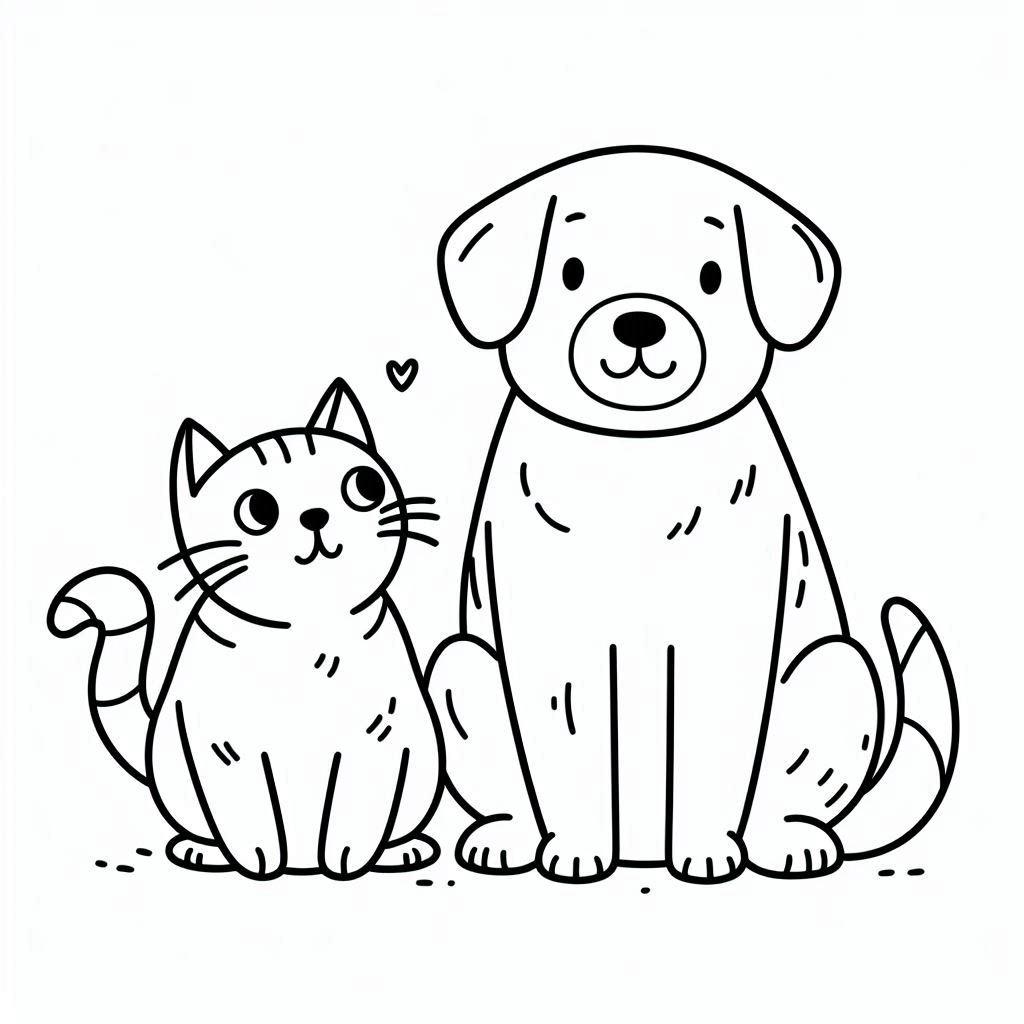 kleurplaat-afdrukken-kawaii-schattig-kleurplaat-hond-en-kat.jpg