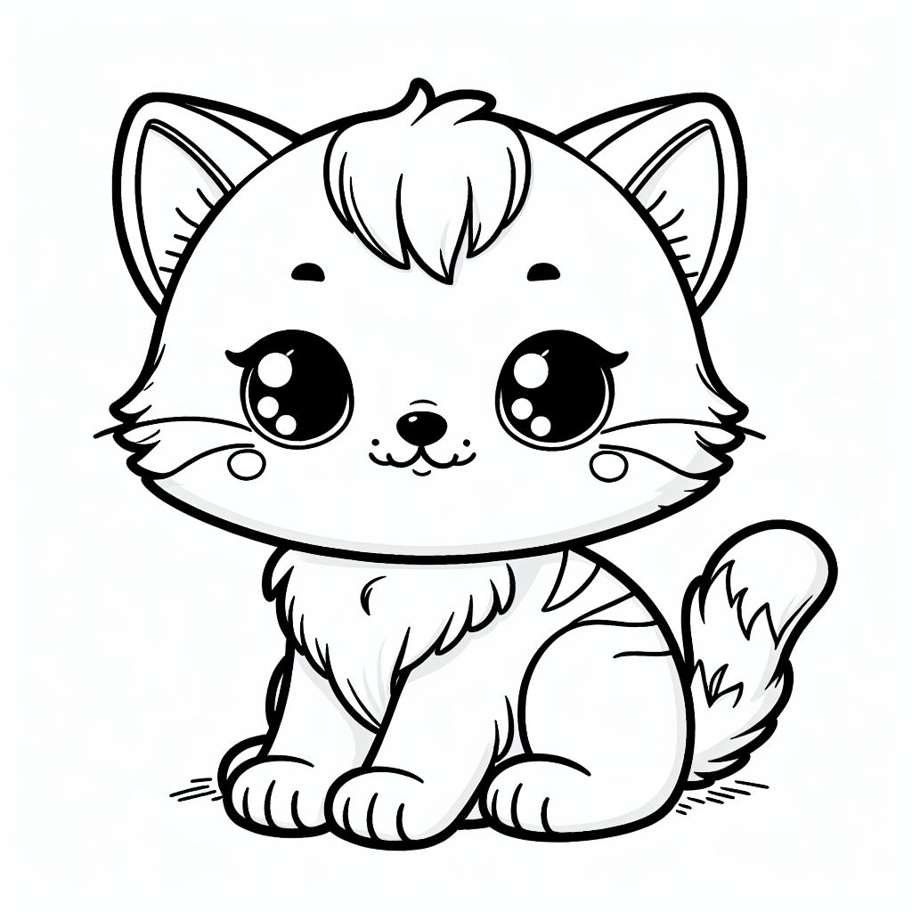 afdrukken-downloaden-kleurplaat-kleurplaat-kittens