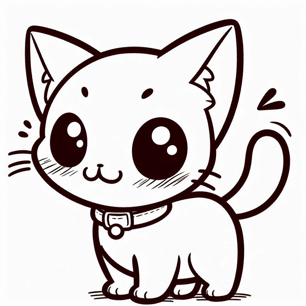 afdrukken-kawaii-gratis-schattig-kleurplaat-kleurplaat-kittens-downloaden