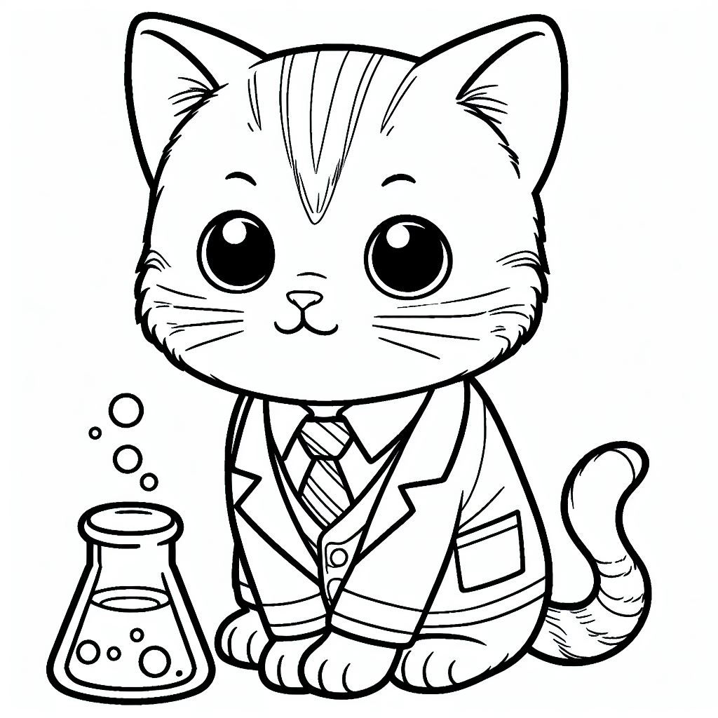 afdrukken-mooi-gratis-kleurplaat-kawaii-kleurplaat-kittens
