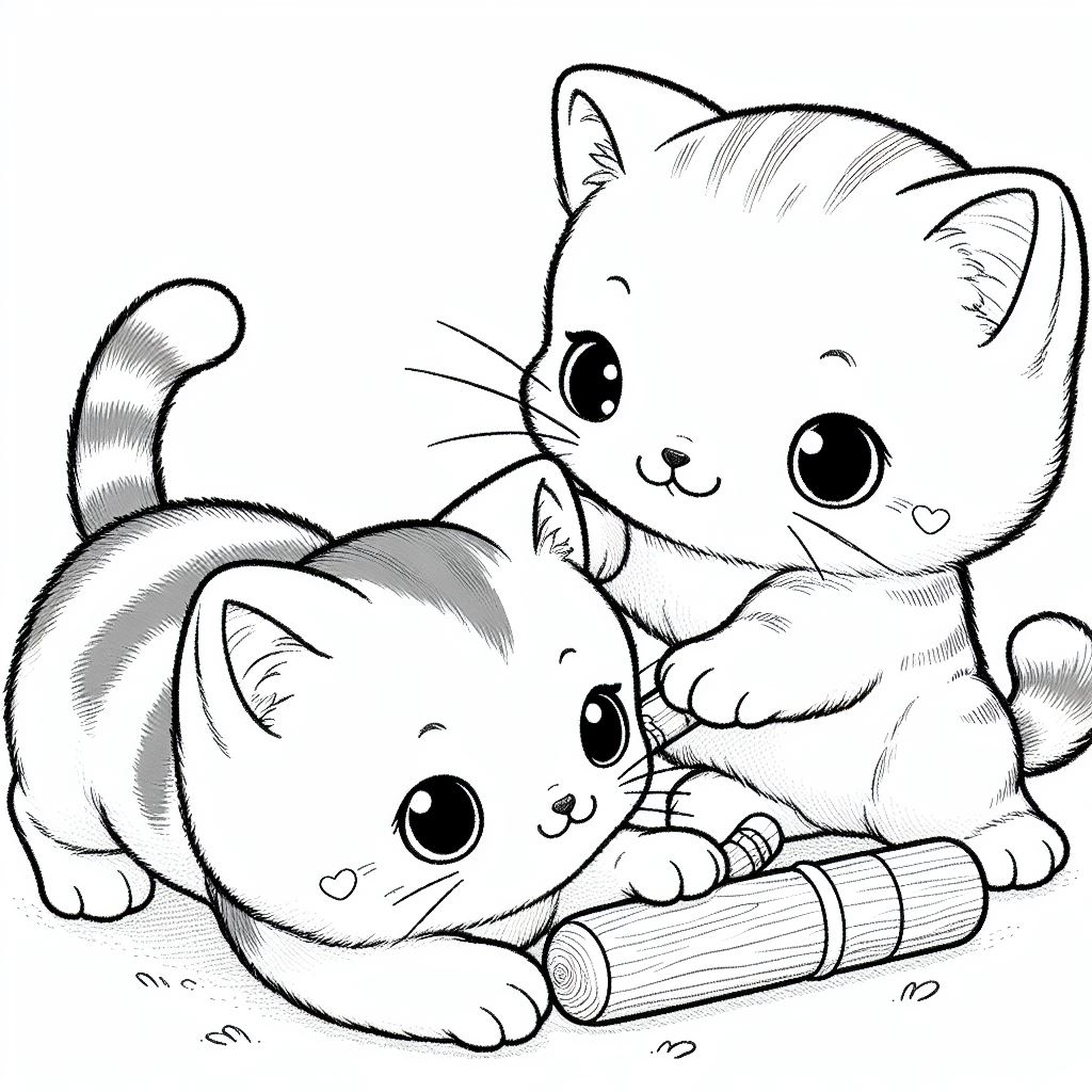 downloaden-kleurplaat-kleurplaat-kittens