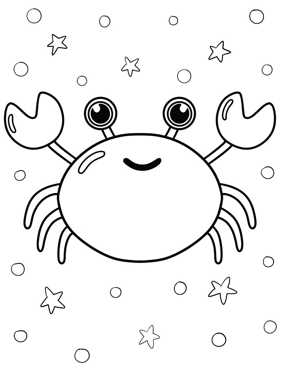 kleurplaat-krab-schattig-kleurplaat-mooi-gratis-afdrukken.jpg