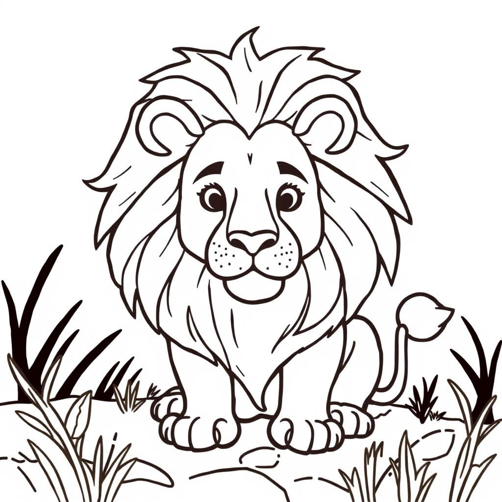 afdrukken-kleurplaat-leeuw-gratis-mooi-kleurplaat-kawaii-schattig.png