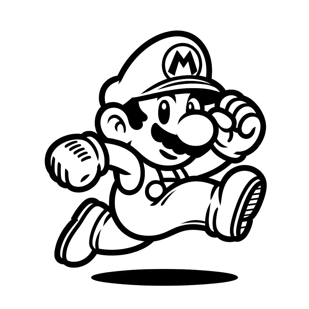 kleurplaat-mario-gratis-afdrukken-kleurplaat-schattig-kawaii-mooi.webp