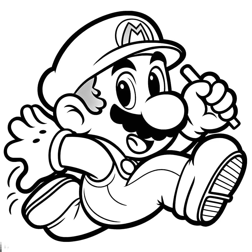 kleurplaat-mario-kawaii-kleurplaat.webp