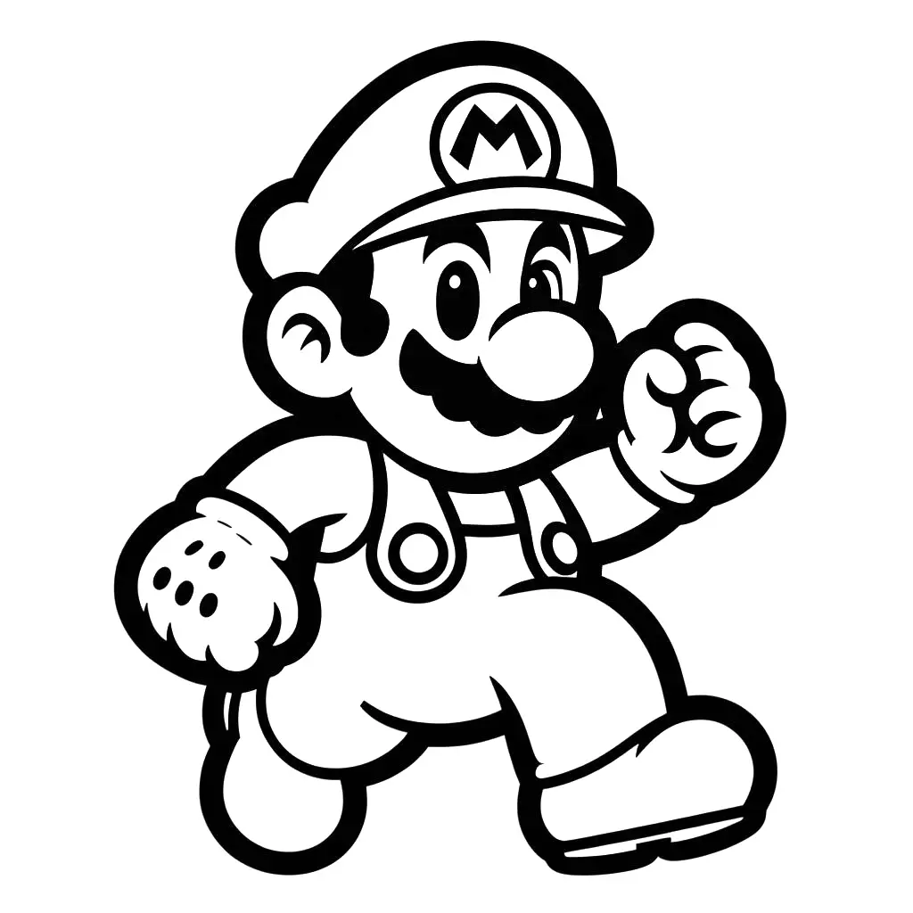 kleurplaat-mooi-kleurplaat-mario-schattig-afdrukken-gratis-kawaii.webp
