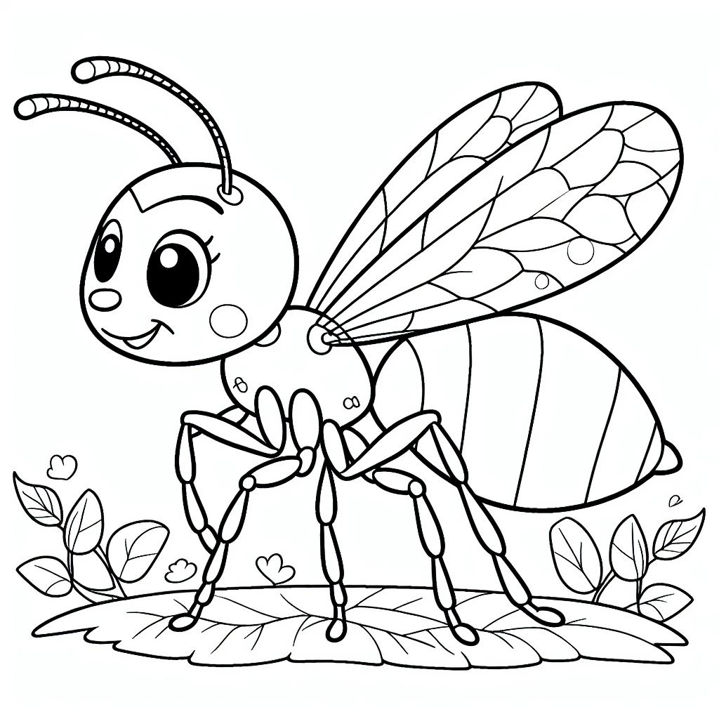 mooi-kleurplaat-mier-schattig-kleurplaat-afdrukken-kawaii.jpg