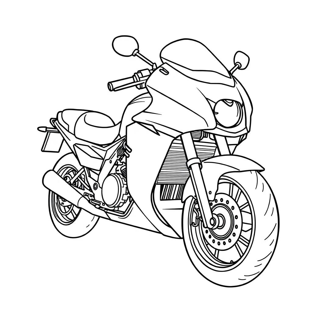 kawaii-afdrukken-downloaden-kleurplaat-motor-kleurplaat-schattig-mooi.png