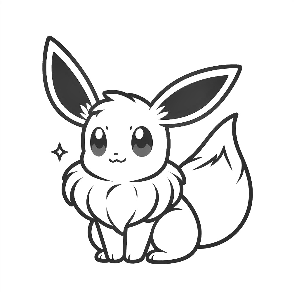 kleurplaat-pokemon-eevee-downloaden-kawaii-schattig-afdrukken-kleurplaat.jpg