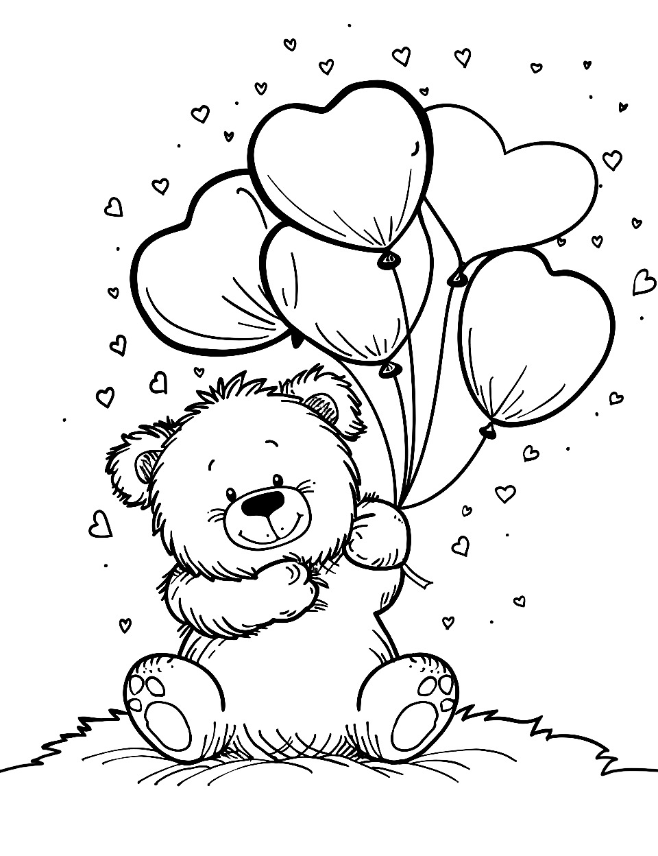 kleurplaat-schattig-gratis-afdrukken-mooi-kawaii-kleurplaat-teddybeer.jpg