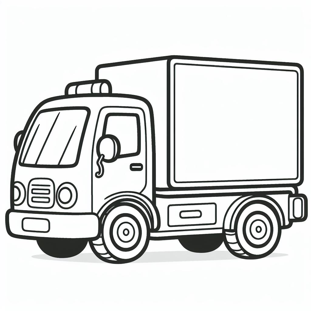 schattig-kleurplaat-afdrukken-mooi-kleurplaat-vrachtwagen.jpg