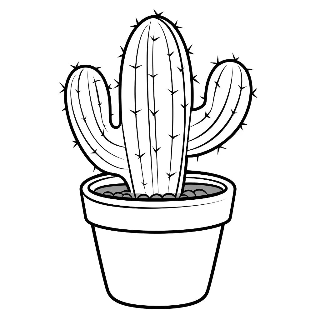 kleurplaten-cactus-kleurplaat-downloaden-kawaii-afdrukken.webp