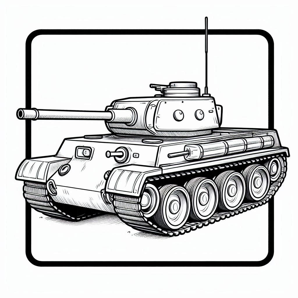 kawaii-schattig-kleurplaten-tank-kleurplaat.jpg