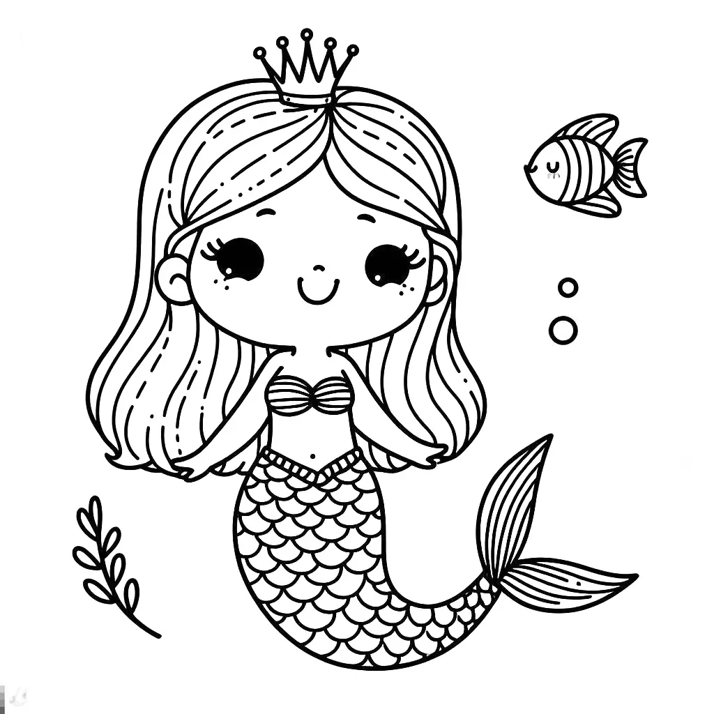 kawaii-kleurplaat-gratis-downloaden-kleurplaten-zeemeermin-schattig-mooi.webp