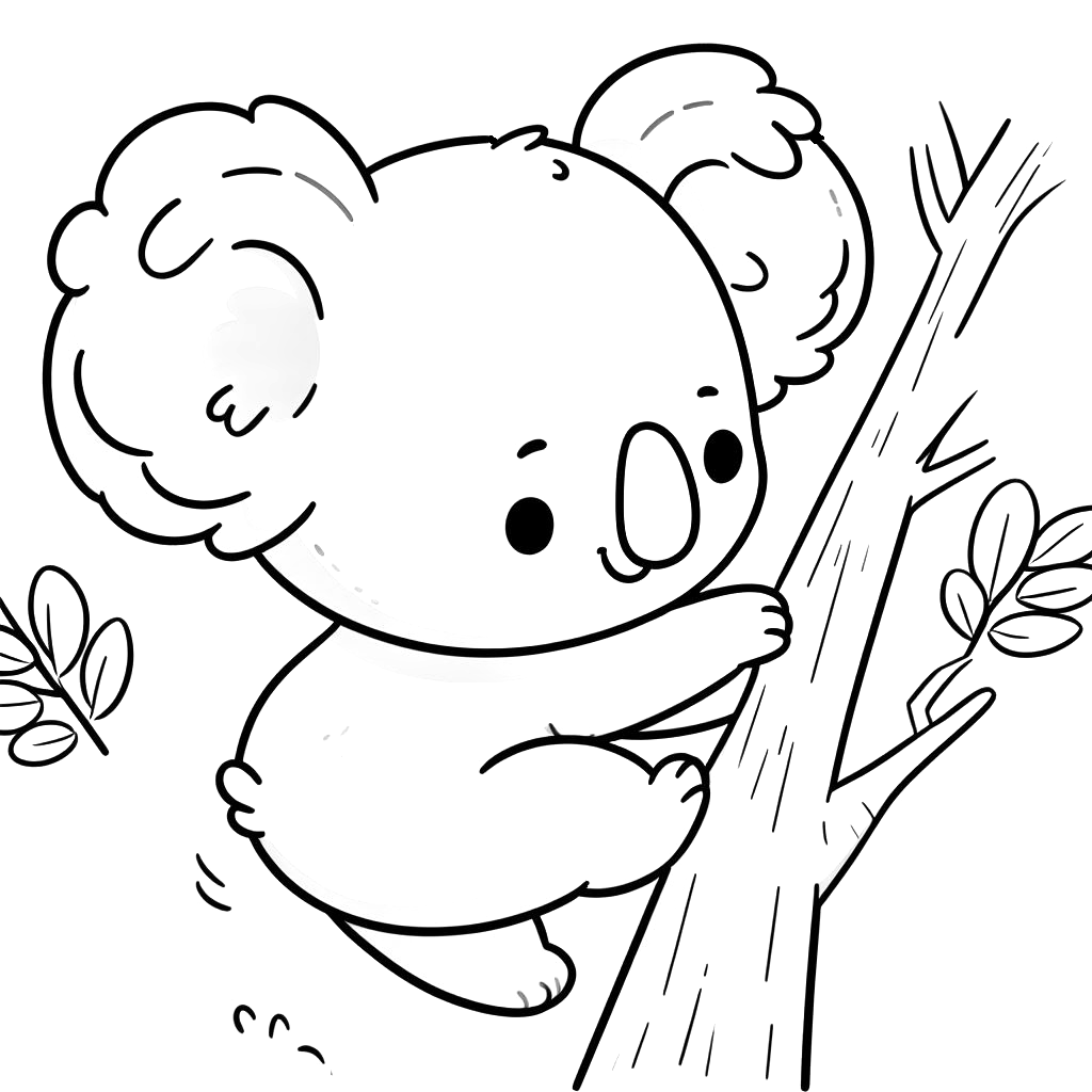 koala-schattig-kleurplaat-gratis-kawaii-afdrukken.png
