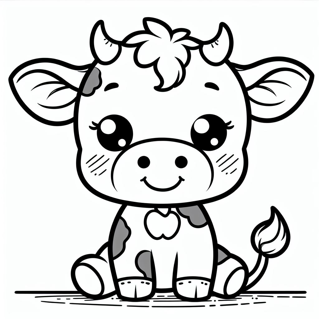 koe-mooi-schattig-downloaden-kawaii-gratis-kleurplaten.jpg