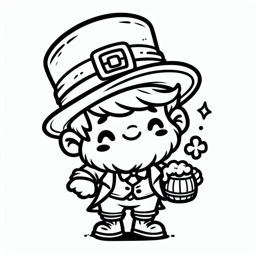 afdrukken-kleurplaat-leprechaun-schattig.jpg