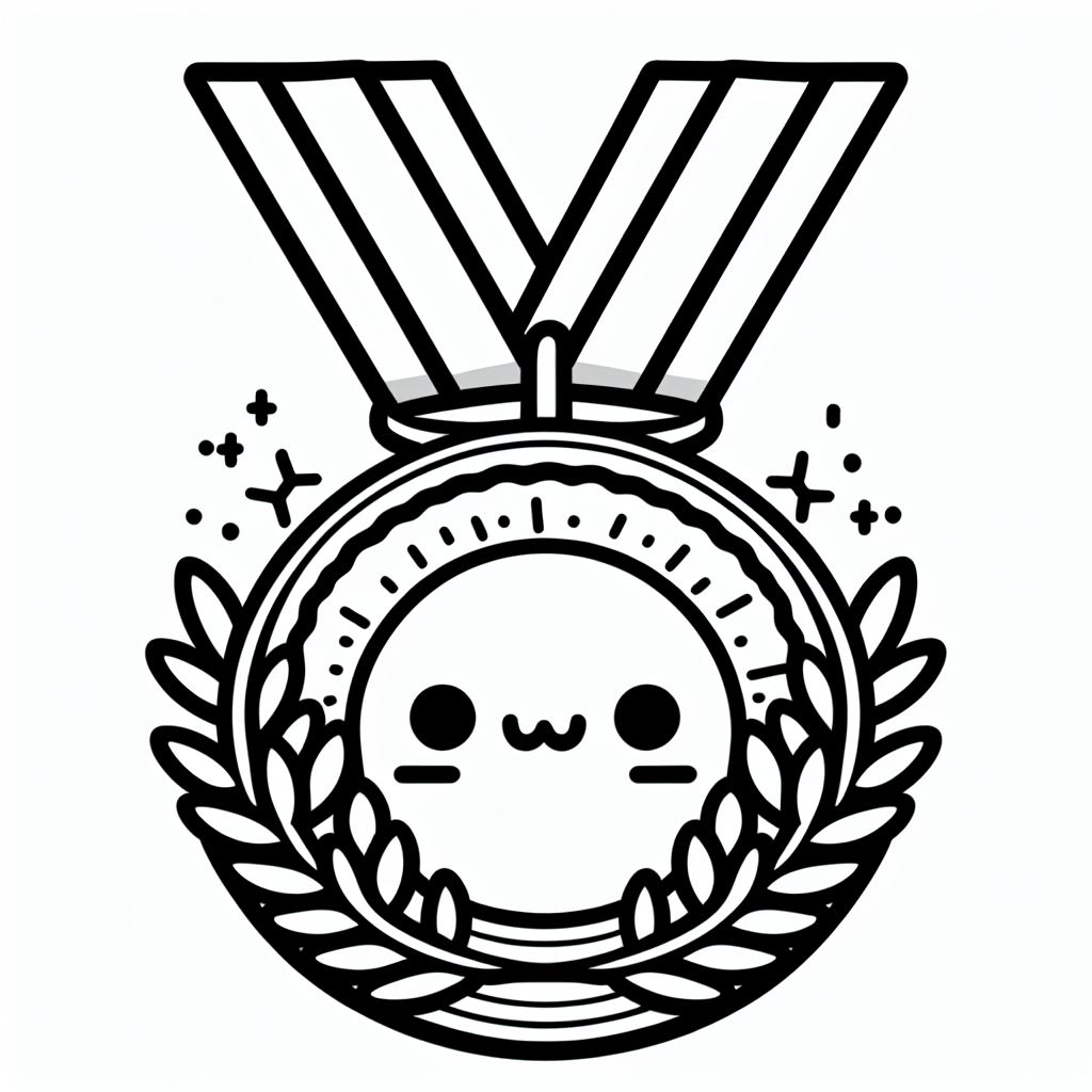 gratis-kleurplaat-schattig-mooi-medaille-afdrukken.jpg