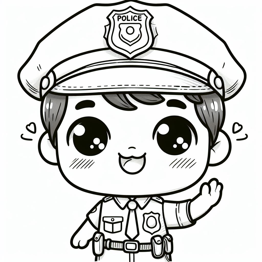 schattig-gratis-downloaden-kleurplaten-politie-kawaii.jpg