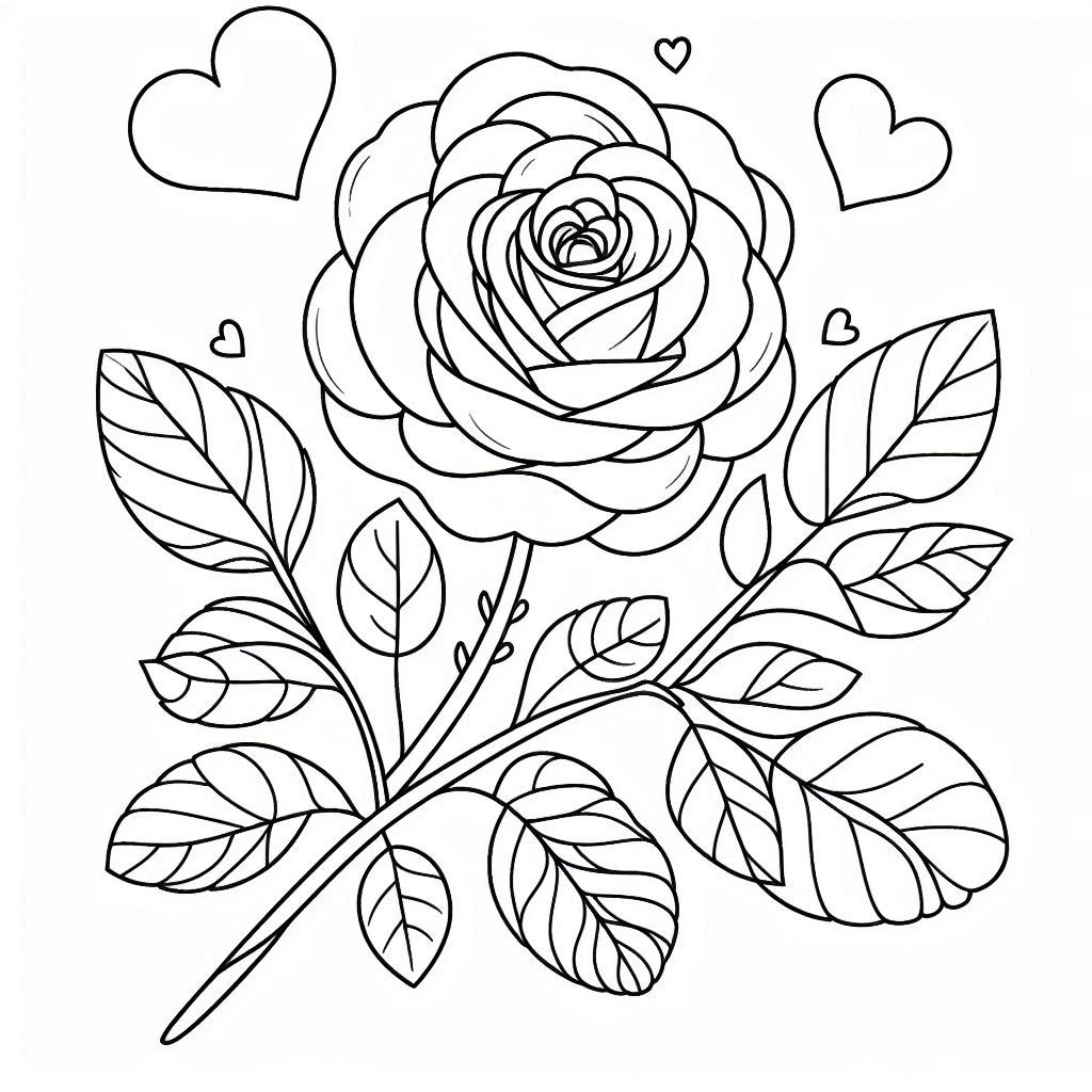 mooi-afdrukken-kawaii-kleurplaten-schattig-roos.jpg