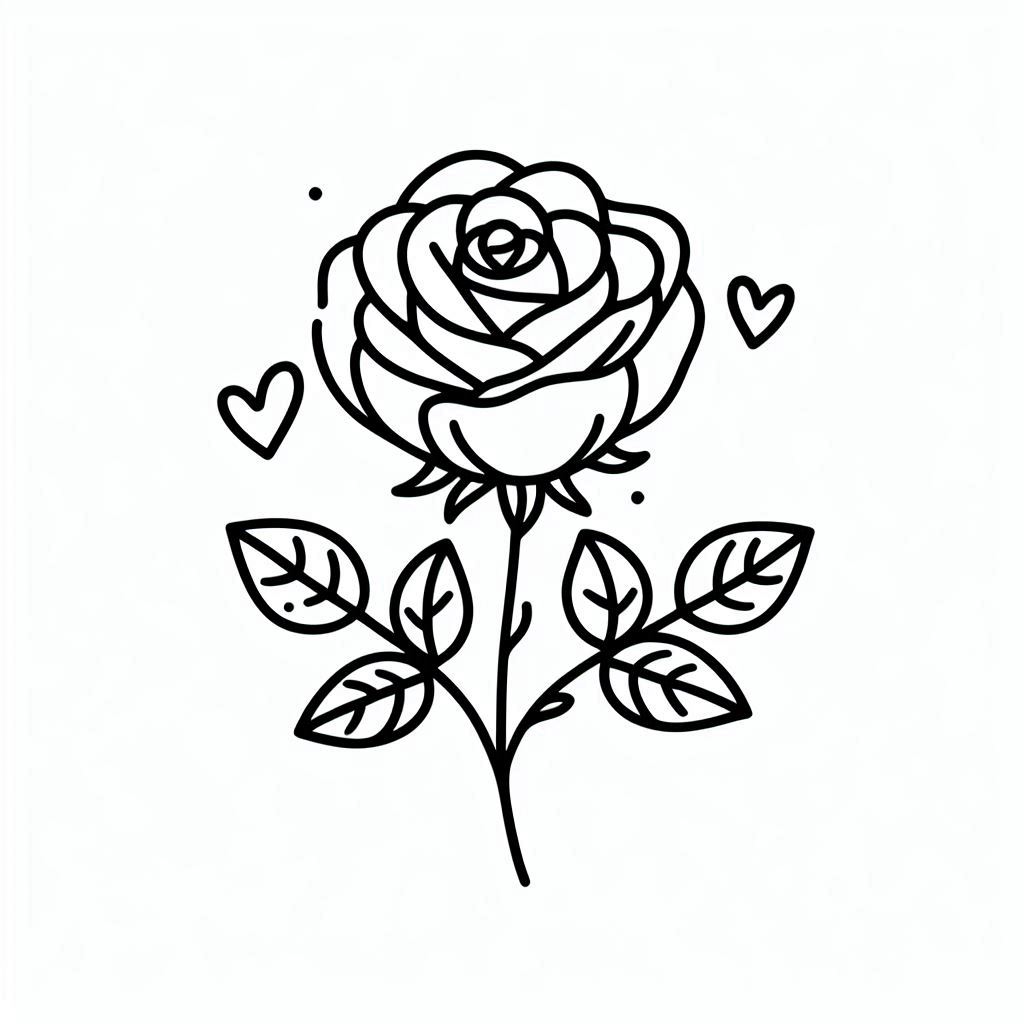 roos-downloaden-kawaii-kleurplaten.jpg