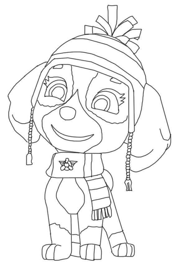 kawaii-kleurplaat-skye-afdrukken.jpg