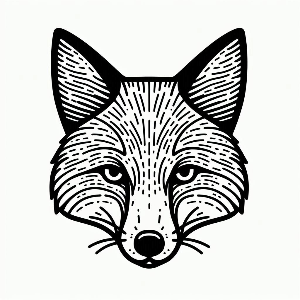 kleurplaat-vossenkop-schattig-gratis-mooi.jpg