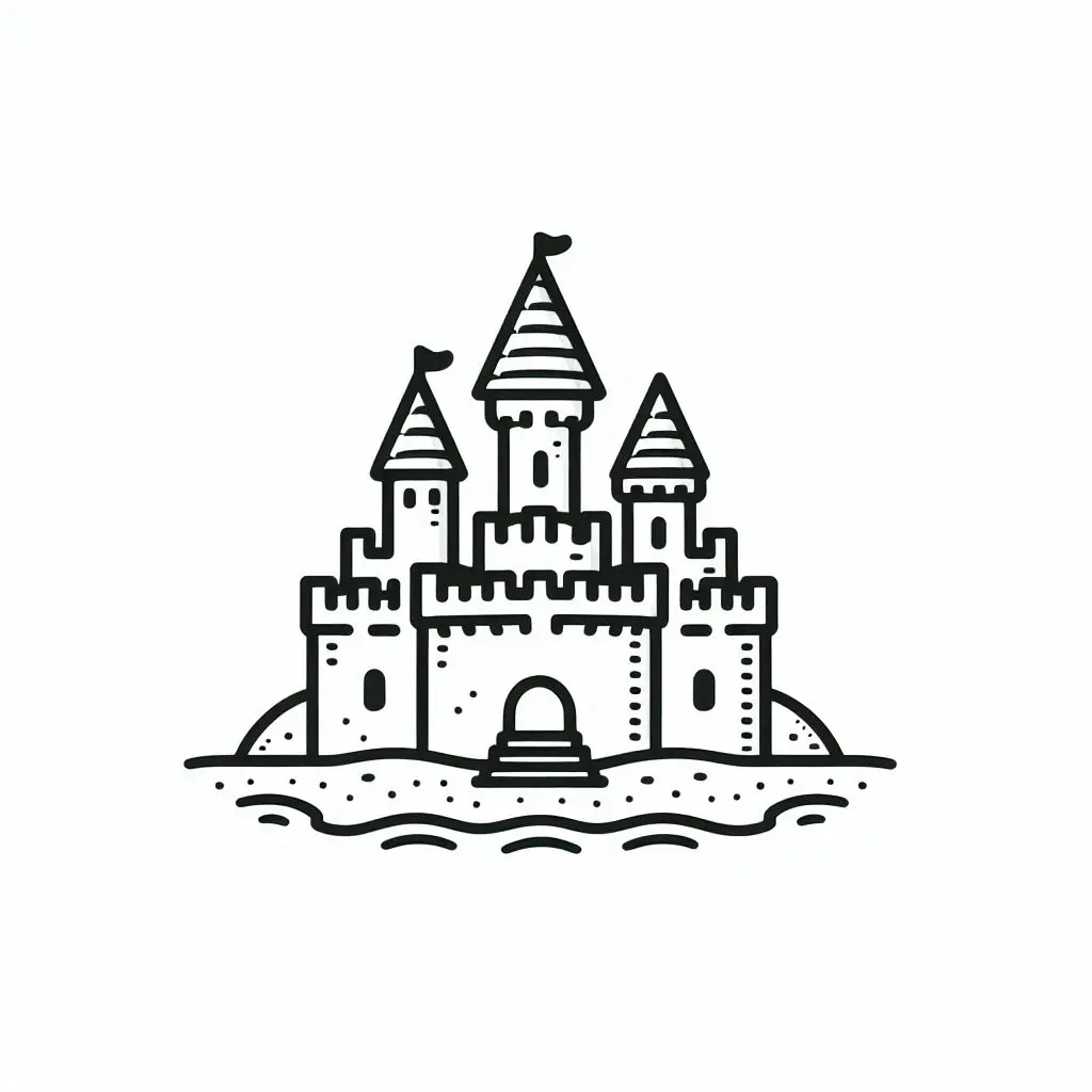 zandkasteel-mooi-kleurplaat-afdrukken-schattig-downloaden.webp