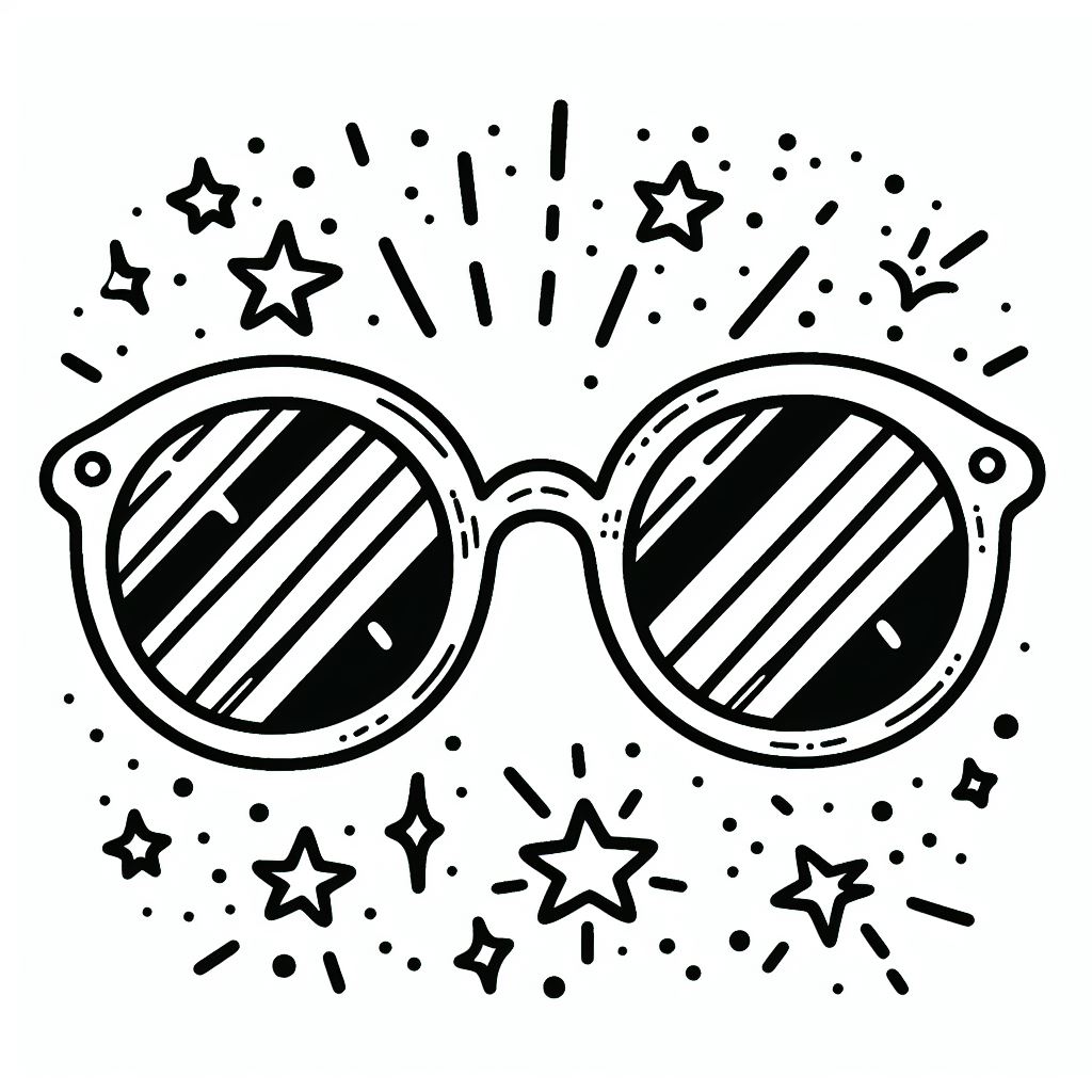 kawaii-afdrukken-kleurplaten-downloaden-schattig-zonnebril.jpg